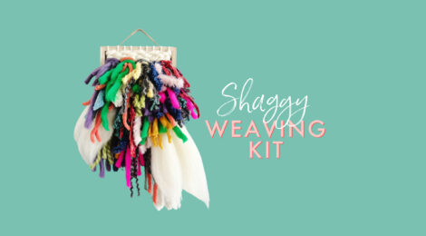 New in the shop: SHAGGY WEAVING KITS!!