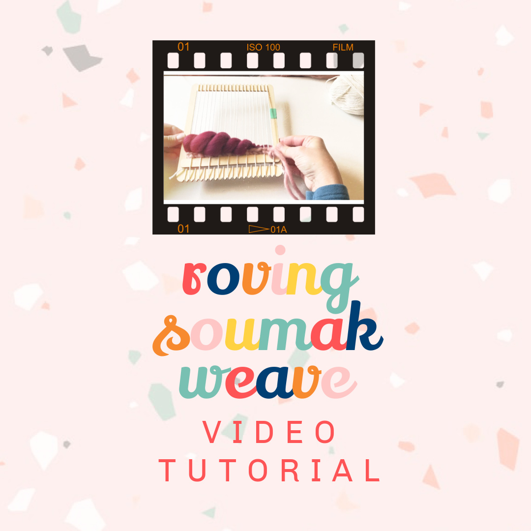 Roving Soumak Weave Weaving Video Cover