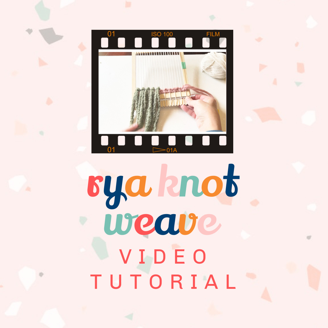 Rya Knot Weave Weaving Video 2023 cover
