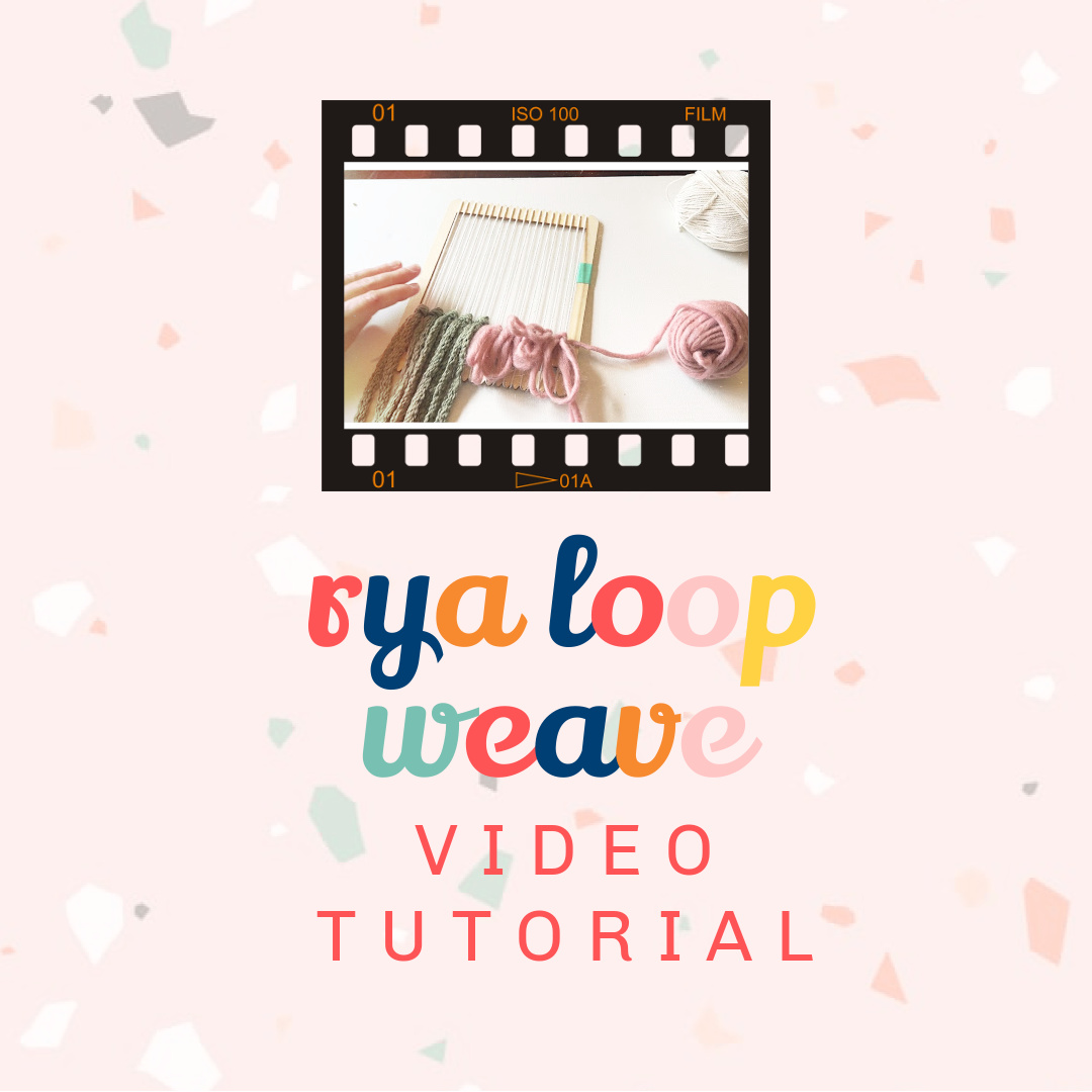 Rya Loop Weave Weaving Video 2023 cover