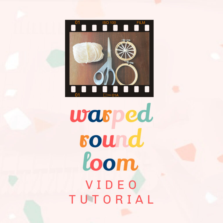Warped Round Loom Video 2024 Cover